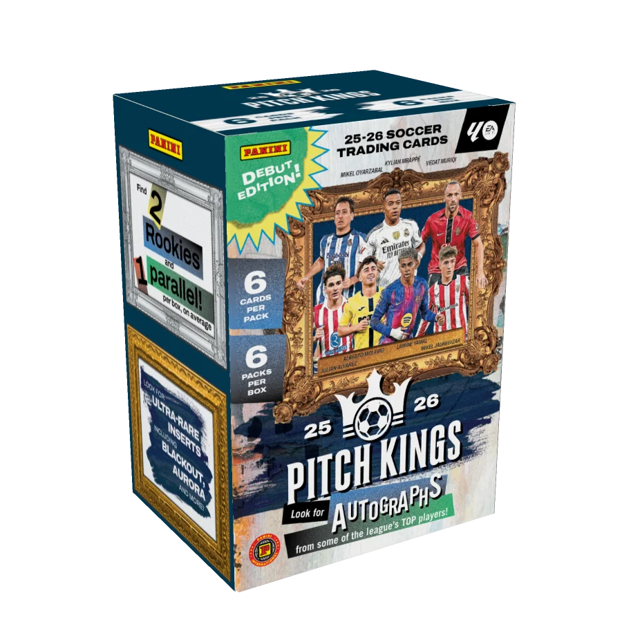 Panini Pitch Kings Soccer Blaster Box Debut Edition 2025-26