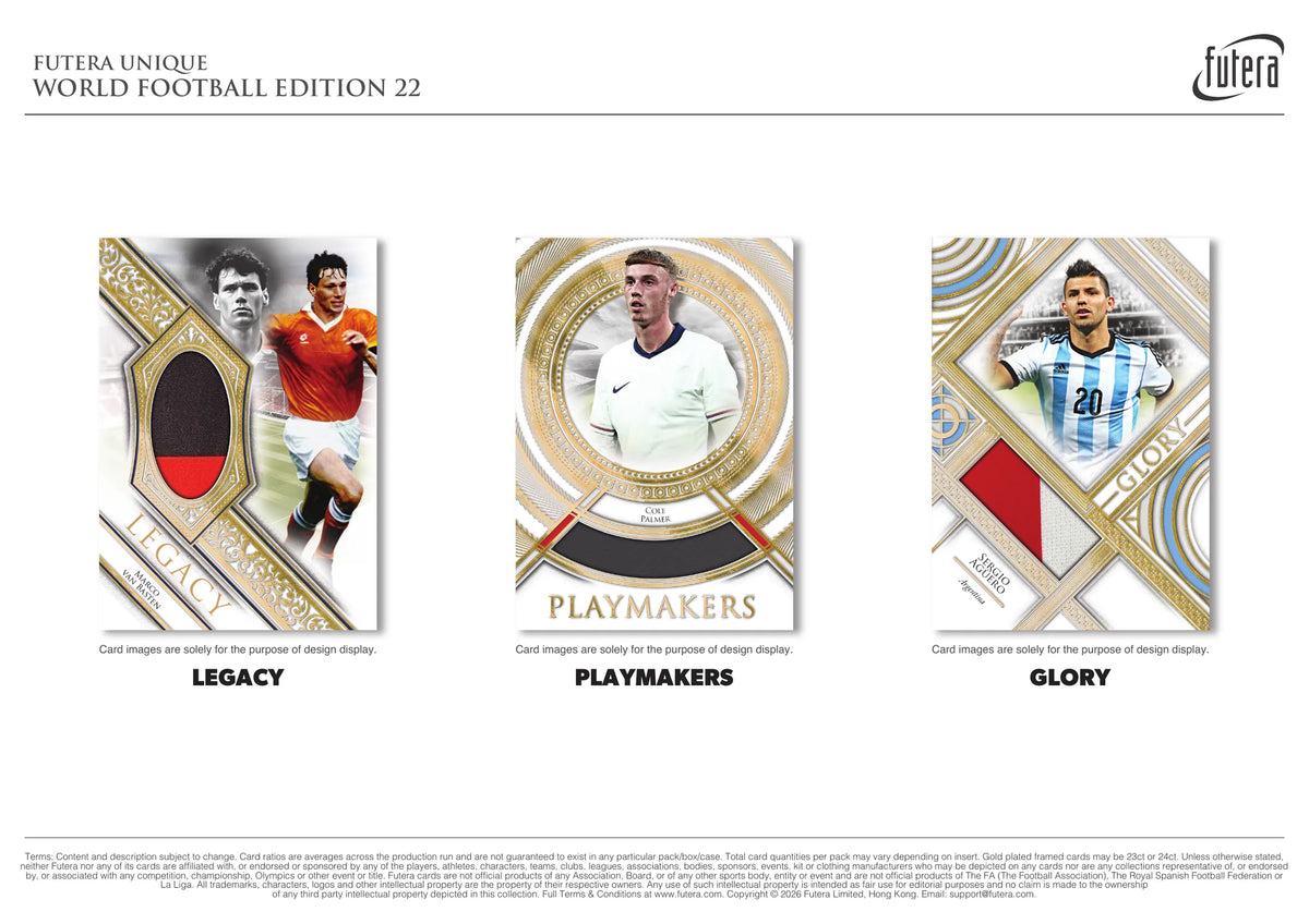 2026 Futera World Football Unique Edition 22