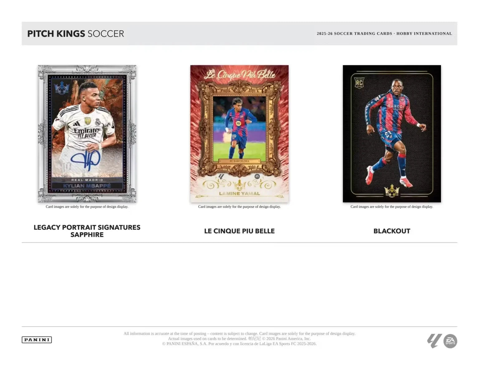 Panini Pitch Kings LaLiga 2025/26 - Hobby Box