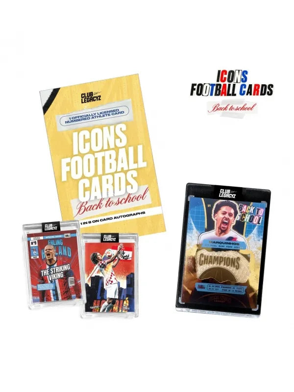 2026 Club Legacyz Icons Back to School Fifth Edition Soccer Hobby