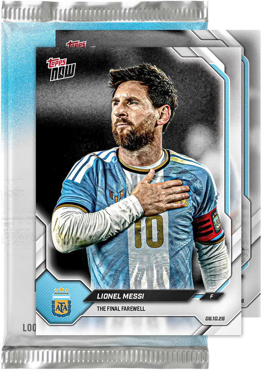 Lionel Messi - 2026 Argentina Topps NOW® - Final Farewell Pack