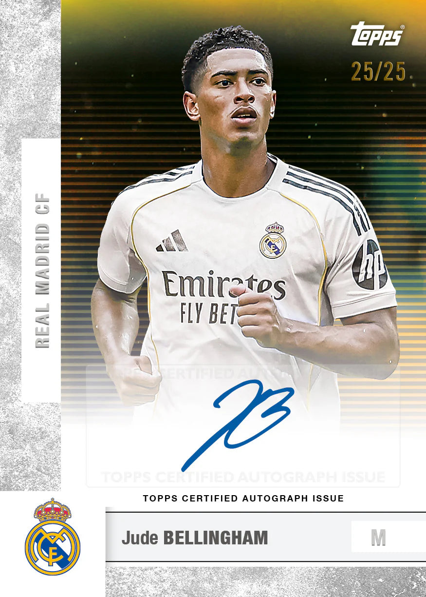 Topps Real Madrid 2025-26 Team Set