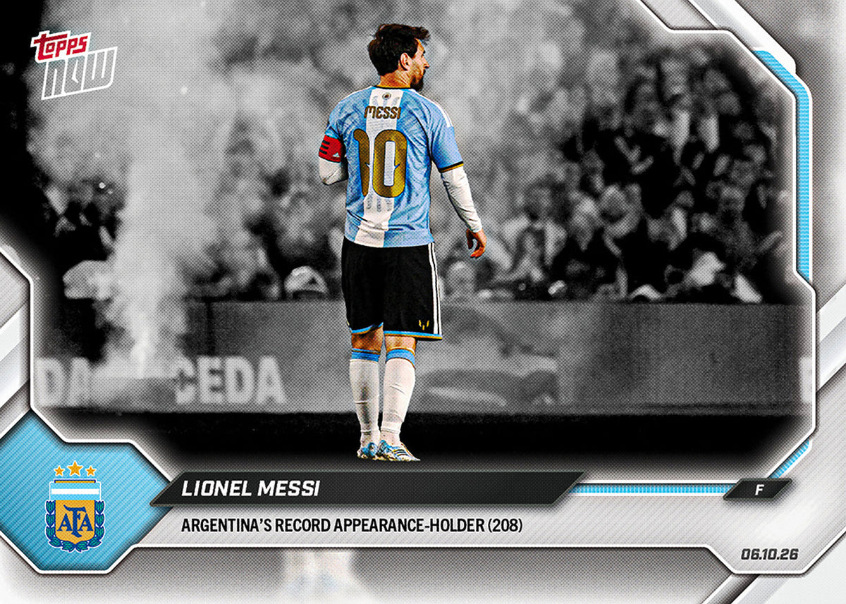 Lionel Messi - 2026 Argentina Topps NOW® - Final Farewell Pack