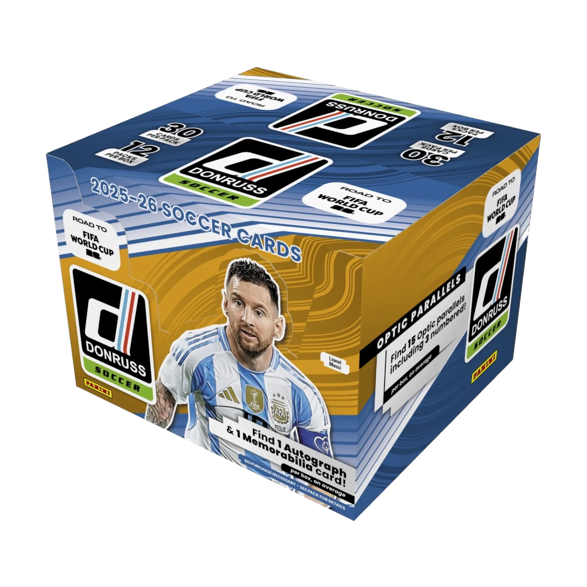 2025-26 Panini Donruss Road to FIFA World Cup Hobby Box Soccer