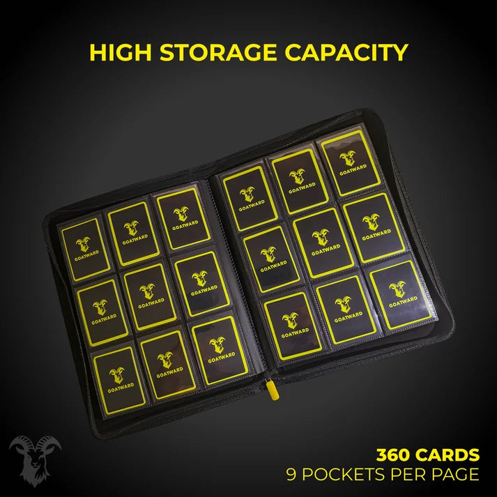 Álbum TCG 3×3 – Capacidad para 360 Cartas con Cierre de Cremallera | GOATWARD