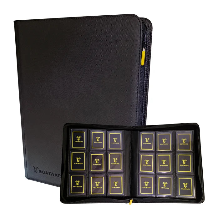Álbum para Toploaders 3×3 – Capacidad para 360 con Cierre de Cremallera | GOATWARD