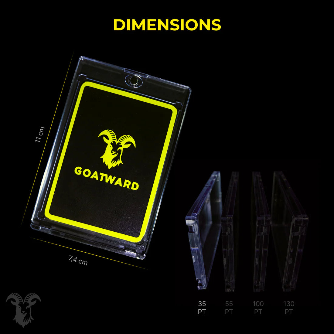 Magnetic Card Holder 130 PT | GOATWARD
