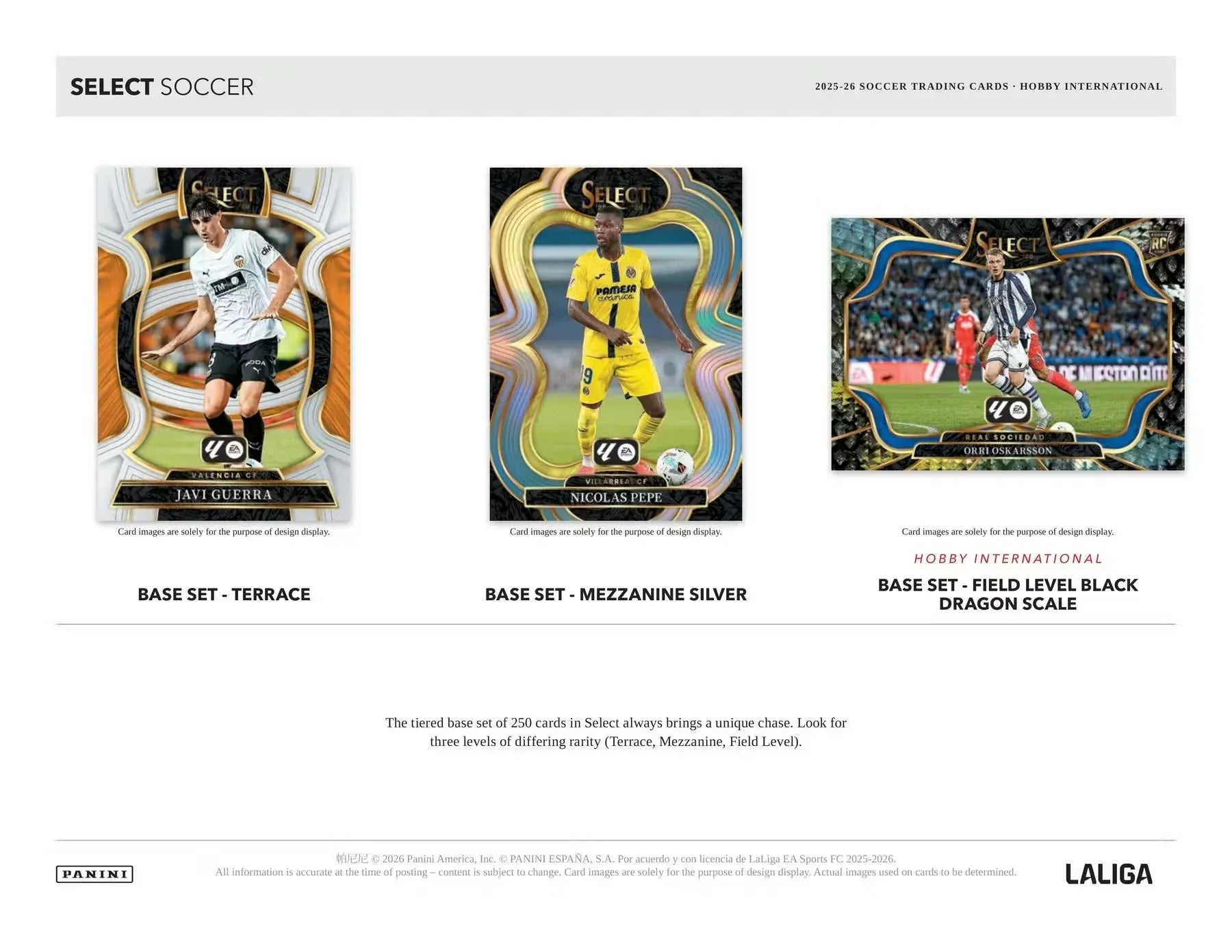 2025-26 Panini Select La Liga – International Hobby Box
