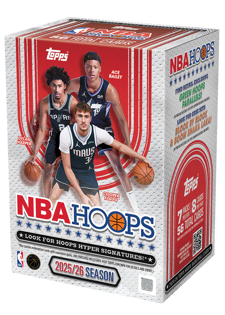 2025-26 Topps NBA Hoops – Value Box