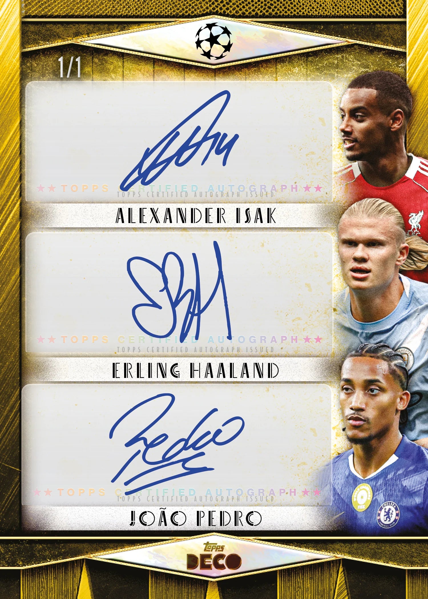 Topps UEFA Club Competitions Deco 2025/26