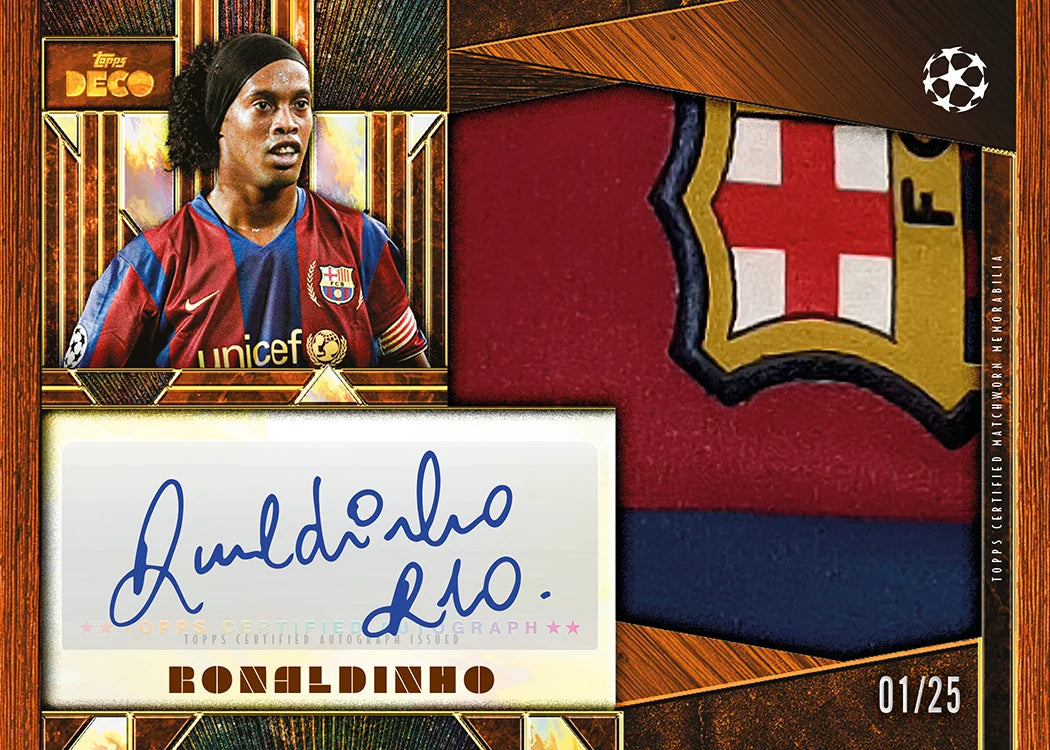 Topps UEFA Club Competitions Deco 2025/26