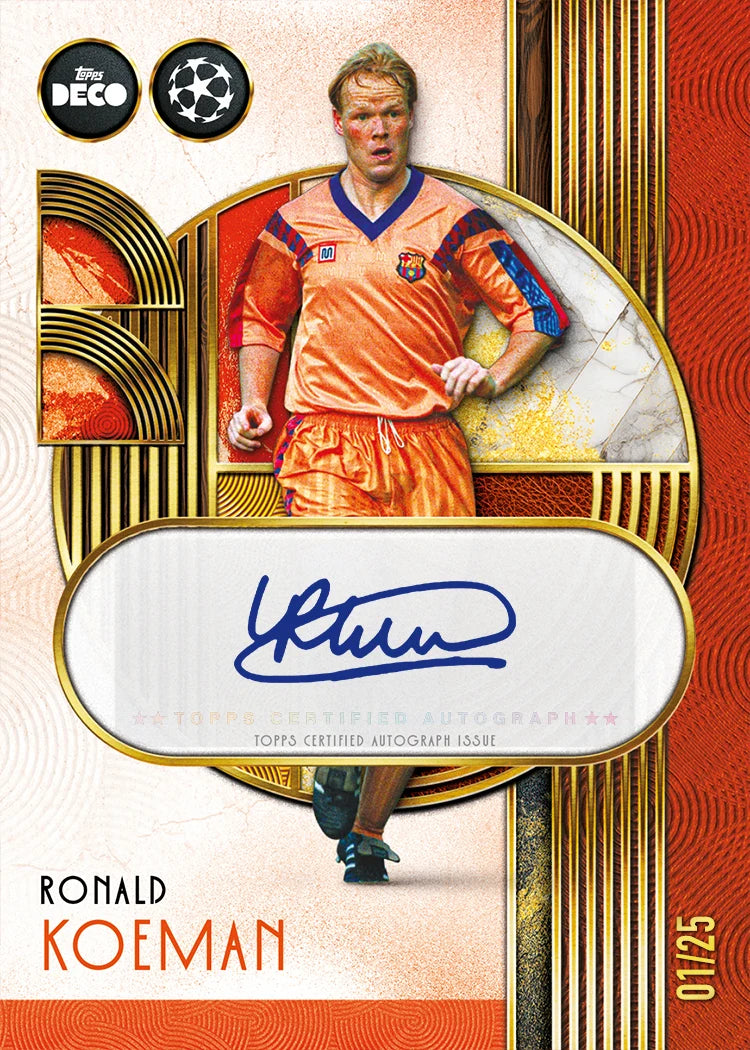 Topps UEFA Club Competitions Deco 2025/26