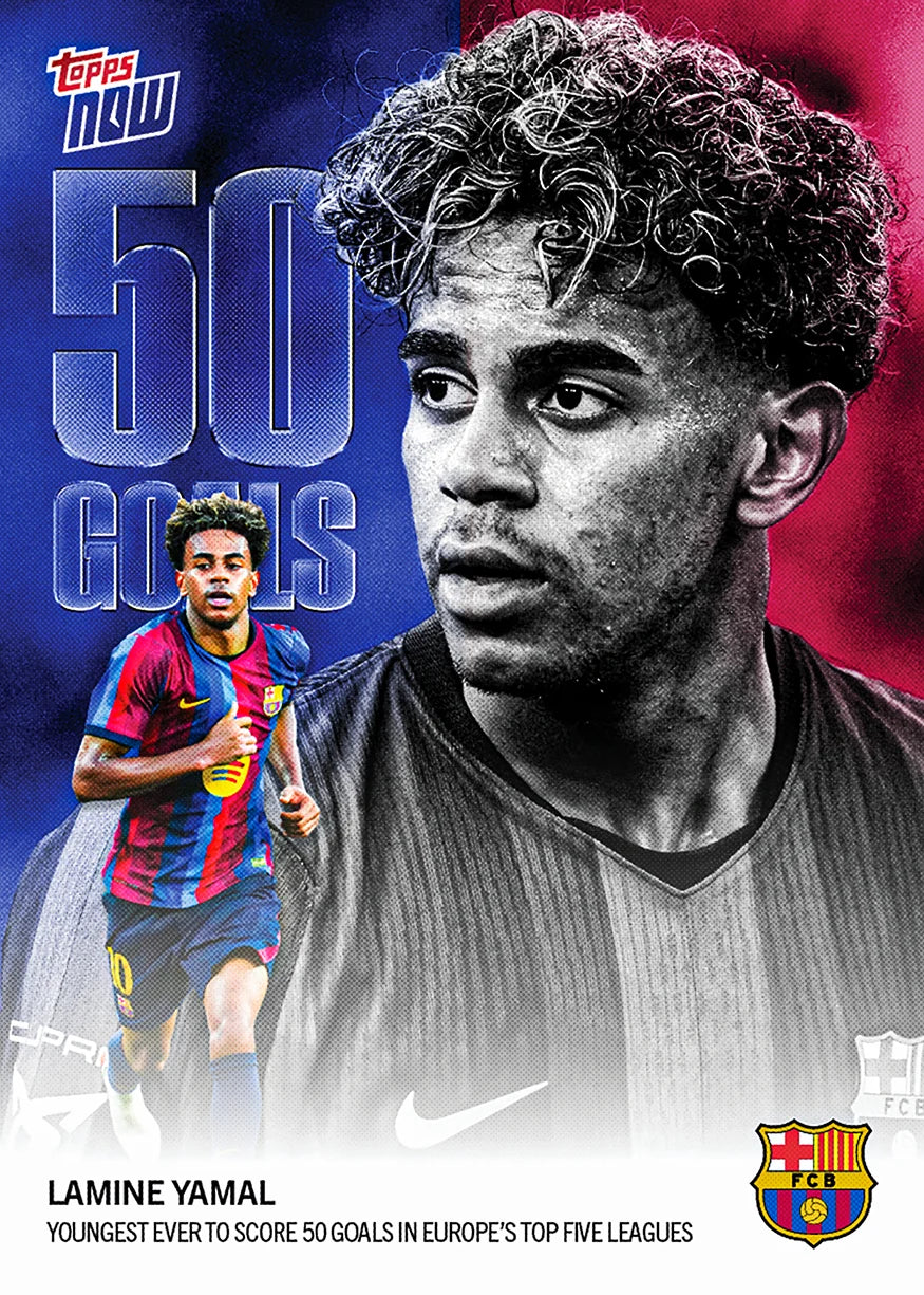(Pre Order) Lamine Yamal - 2026-27 FC Barcelona Topps NOW® - Card 2