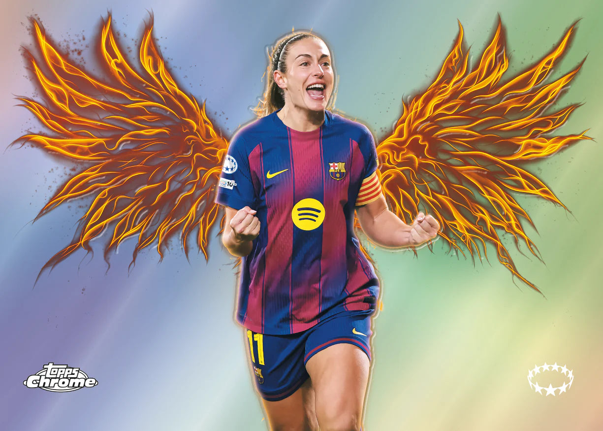 Topps Chrome® UEFA Women's Champions League 2025/26 - Hobby Box