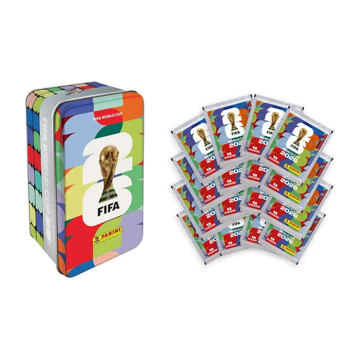 FIFA WORLD CUP 2026™ Official Sticker Collection – Tin Box - Colección Oficial Panini