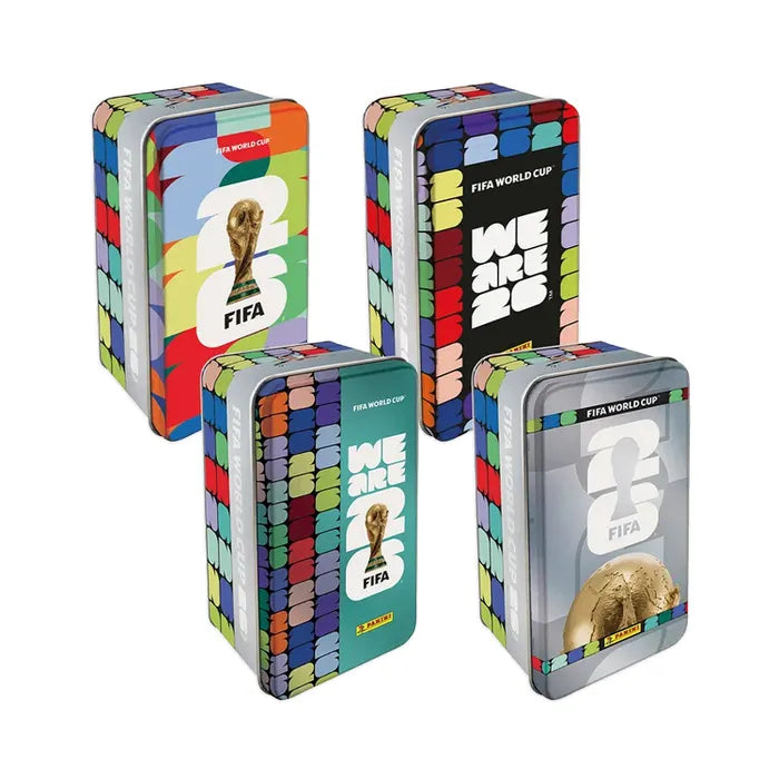 FIFA WORLD CUP 2026™ Official Sticker Collection – Tin Box - Colección Oficial Panini