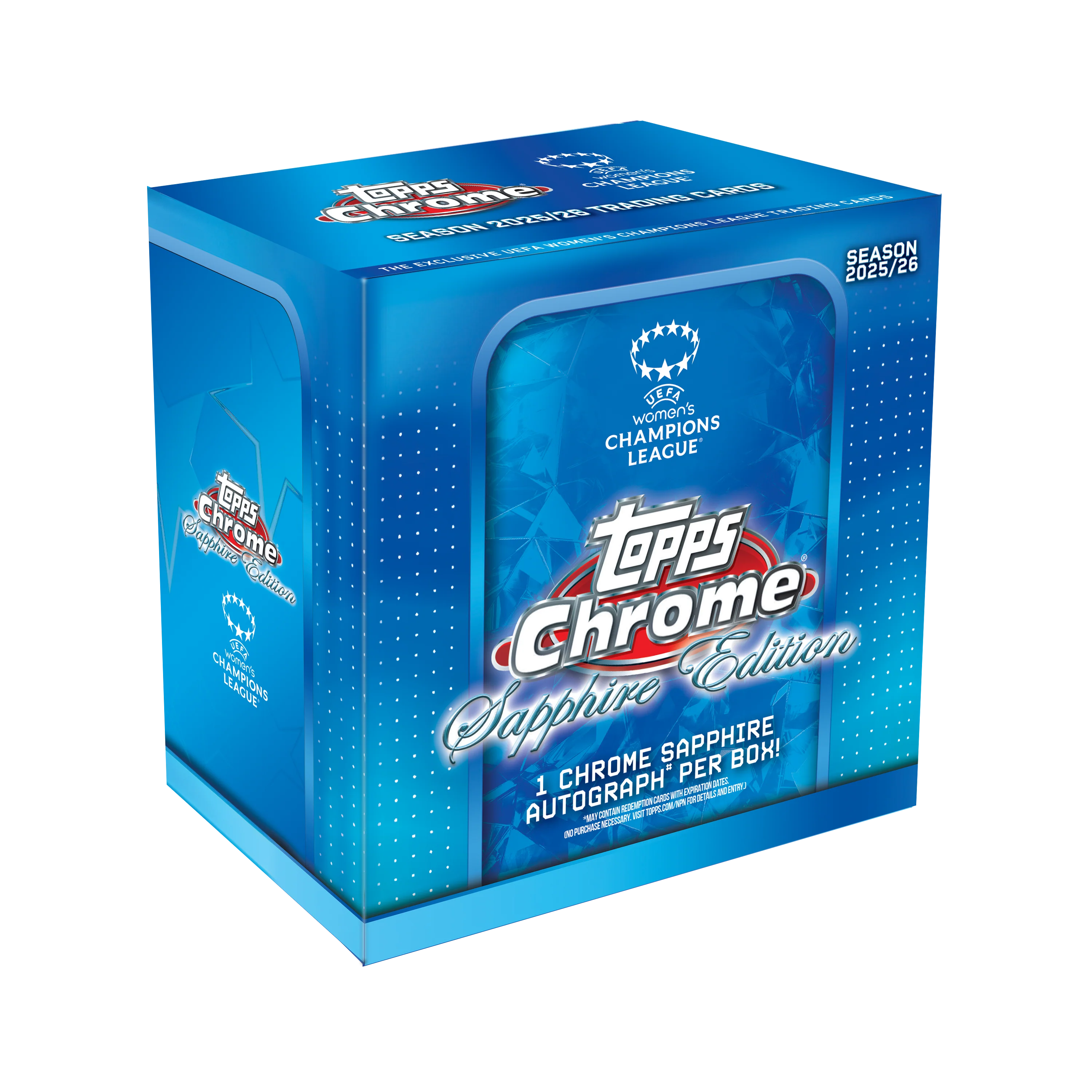 Topps Chrome® Sapphire UEFA Women's Champions League 2025/26