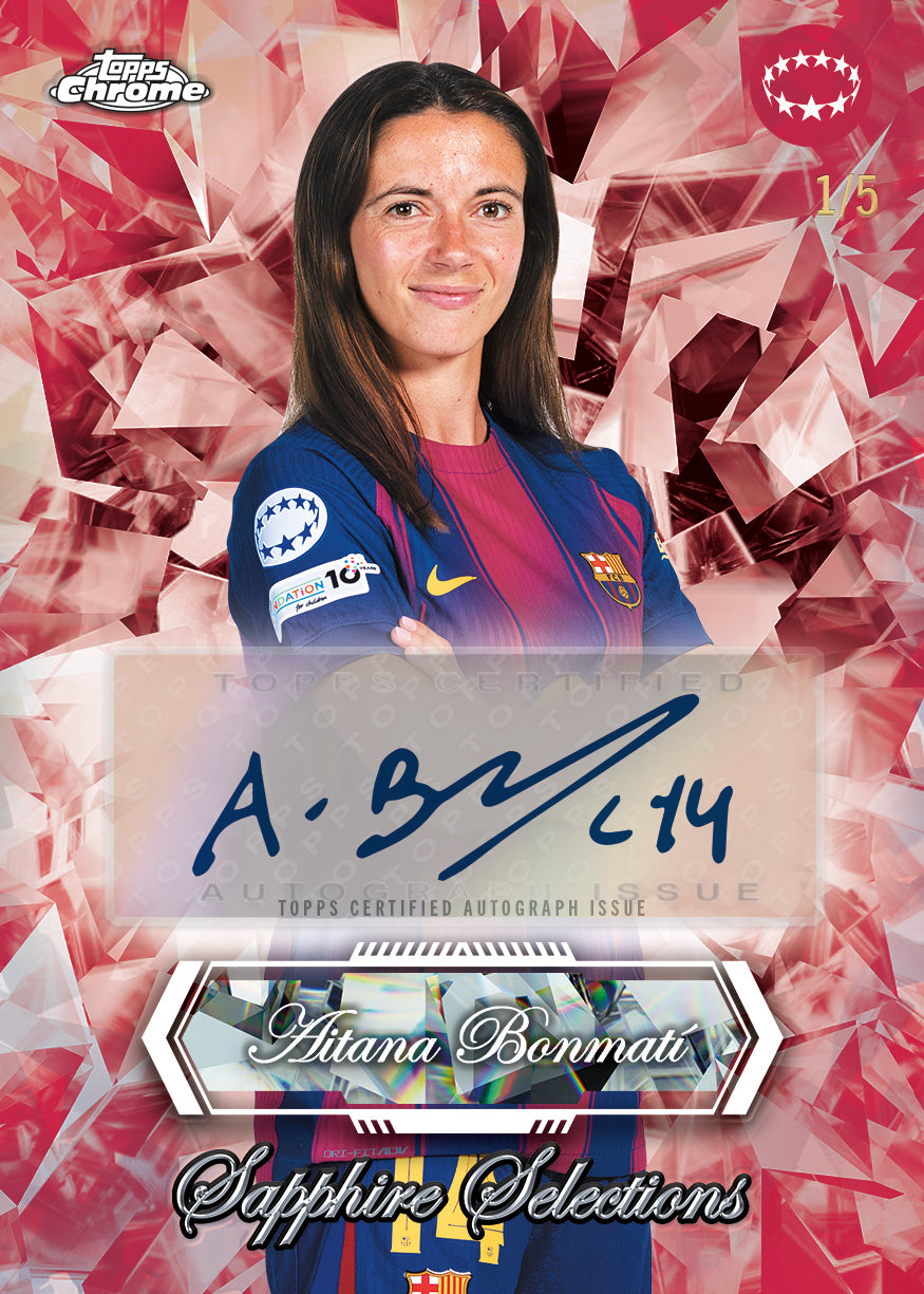 Topps Chrome® Sapphire UEFA Women's Champions League 2025/26