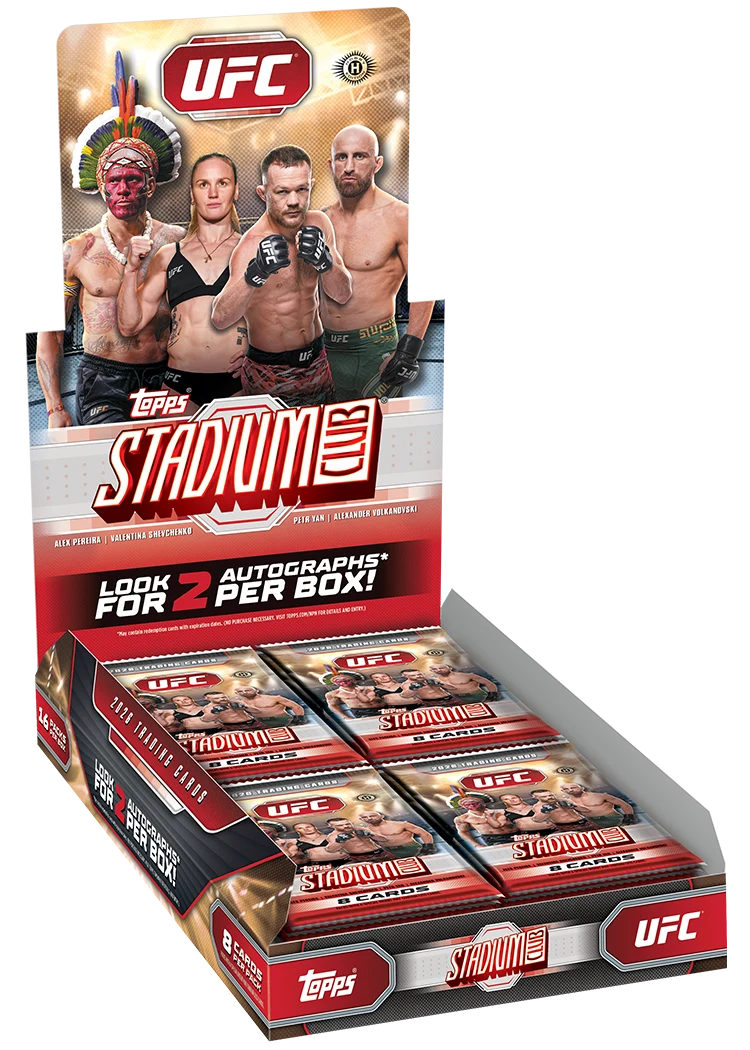 Topps Stadium Club UFC - Hobby Box 2026
