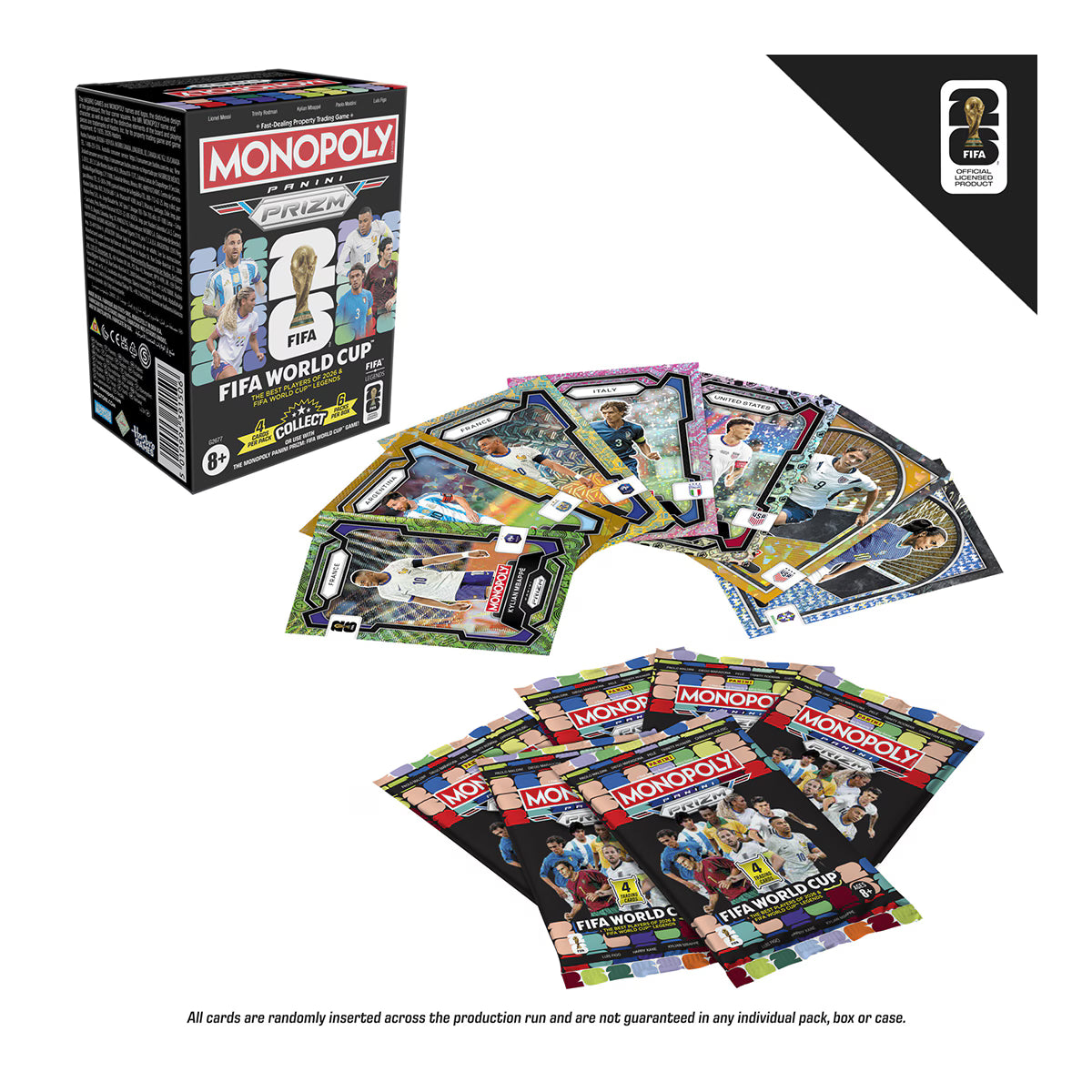 Monopoly Panini Prizm FIFA World Cup 2026 Blaster Box